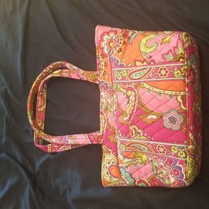 Vera Bradley Purse Bag Pink Swirls